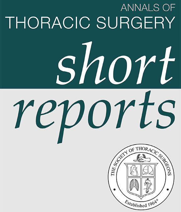 SATURN Transapical Early Feasibility in Annals of Thoracic Surgery Short Reports